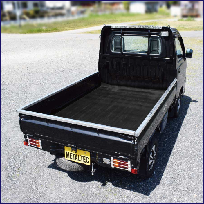 軽トラック標準車用アオリコの字型カバー 鳥居Lの字型カバー